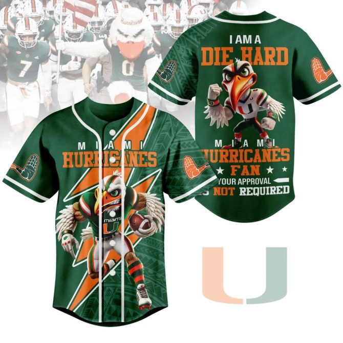 Miami Hurricanes Fan Jersey – Die Hard Supporter Apparel For Ultimate Game Day Style
