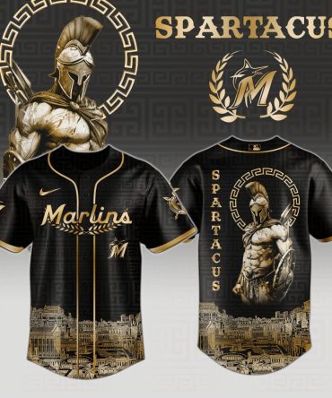 Epic Spartacus Gladiator Jersey – Premium Marlins Design, Limited Edition Sportswear