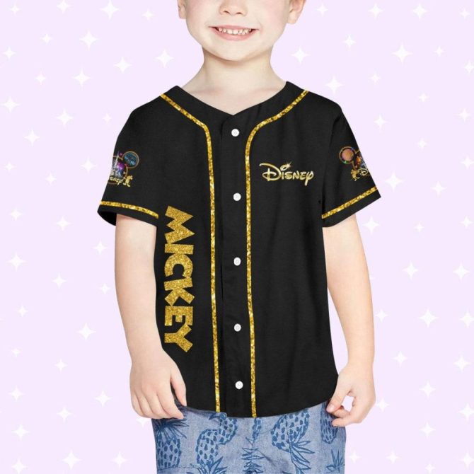 Custom Disney Mickey Baseball Jersey - Personalized Kids/Youth/Adult Sizes - Image 5