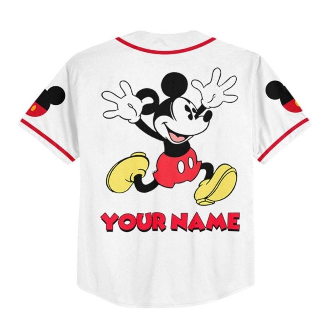 Custom Kids/Youth/Adult Baseball Jersey - Personalize With Name & Number - Disney Theme - Image 4