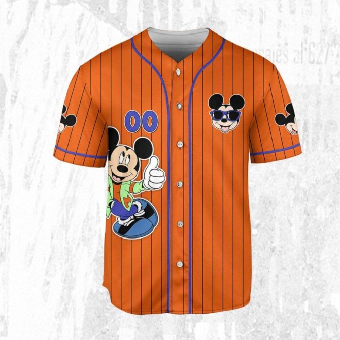 Customizable Kid/Youth/Adult Cartoon Baseball Jersey - Add Your Name! - Image 4