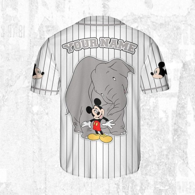 Customizable Mickey Baseball Jersey - Kid/Youth/Adult Sizes - Personalize Your Style! - Image 5