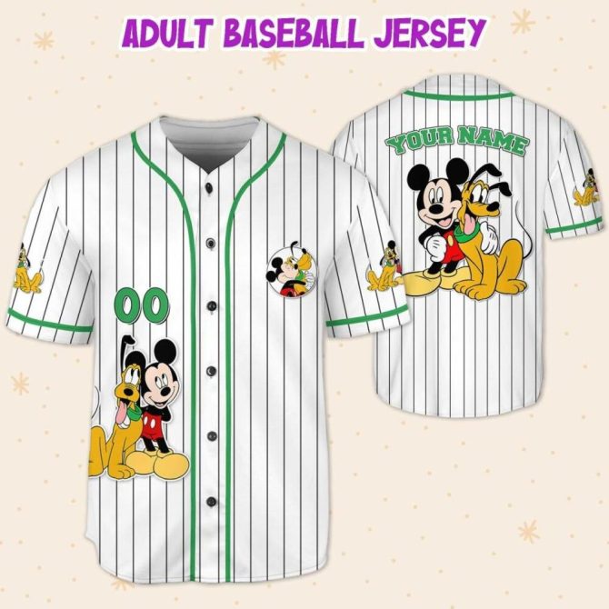 Custom Kids/Youth/Adult Baseball Jersey – Personalized Cartoon Design, Any Request! - Image 6