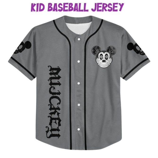 Customizable Kids/Youth/Adult Baseball Jersey - Personalized Name & Number Design - Image 3