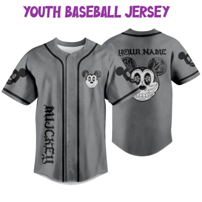 Customizable Kids/Youth/Adult Baseball Jersey - Personalized Name & Number Design - Image 6
