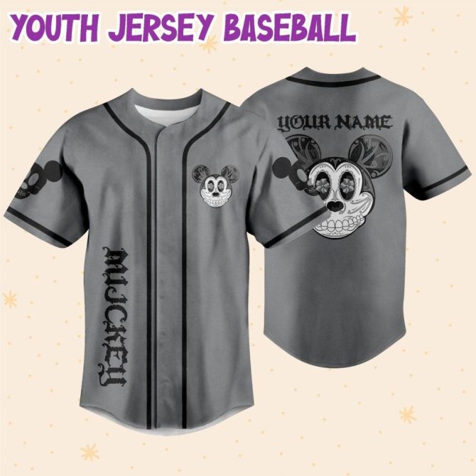 Customizable Youth/Adult Baseball Jersey - Personalized Name & Number, Unique Design - Image 6