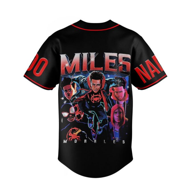 Custom Spider Hero Jersey – Personalized Name & Number – Unique Gift For Fans - Image 3