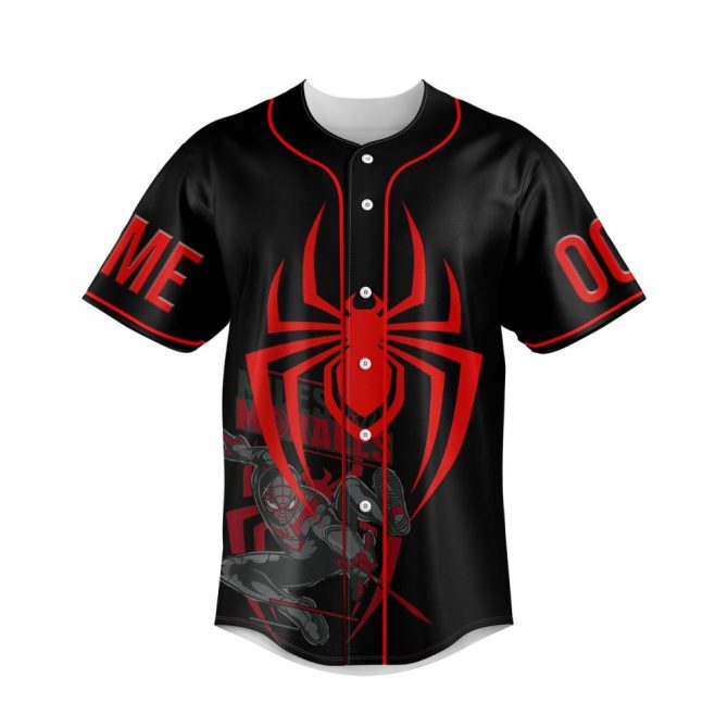 Custom Spider Hero Jersey – Personalized Name & Number – Unique Gift For Fans - Image 2