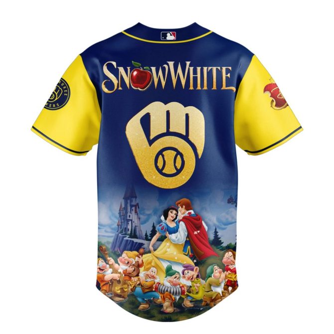 Exclusive Snow White Mlb Jersey - Disney & Baseball Magic Collide! - Image 3