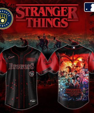 Stranger Things Brewers Jersey - Limited Edition Mlb Apparel For Fans