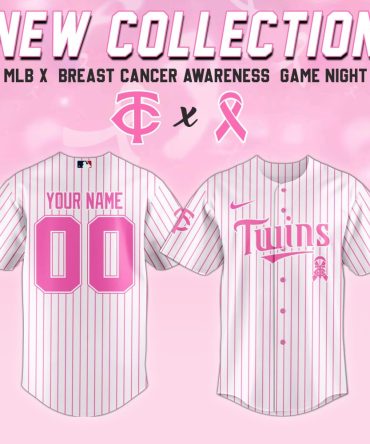 Custom Pink Mlb Jersey - Breast Cancer Awareness Edition, Support & Style