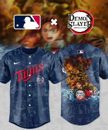 Exclusive Mlb X Demon Slayer Anime Jersey - Limited Edition Fan Gear