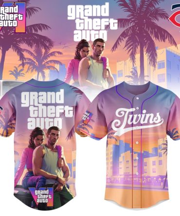 Exclusive Grand Theft Auto Vi Twins Jersey - Vibrant Sunset Design - Limited Edition Gear