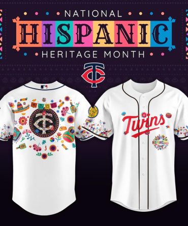 Celebrate Hispanic Heritage: Limited Edition Twins Jersey – Vibrant Design, Perfect Gift!