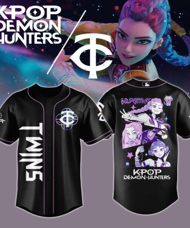 Limited Edition Kpop Demon Hunters Baseball Jersey – Bold Anime Streetwear