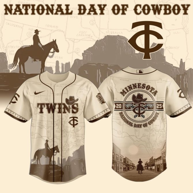 Celebrate Cowboy Day In Style: Official Minnesota Twins Jersey 2025 Edition