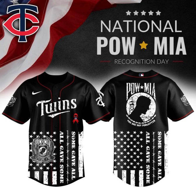 Honor Heroes: Pow Mia Recognition Day Baseball Jersey - Patriotic Design, Limited Edition