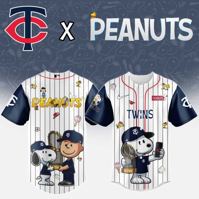 Exclusive Peanuts X Twins Jersey – Celebrate With Snoopy & Friends! Limited Edition