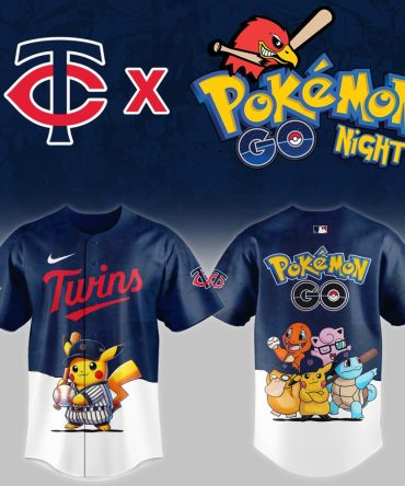 Limited Edition Pokémon Go Night Twins Jersey – Catch 'Em All Style!