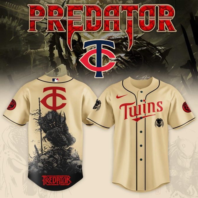 Exclusive Predator X Twins Baseball Jersey - Limited Edition Collectible Apparel