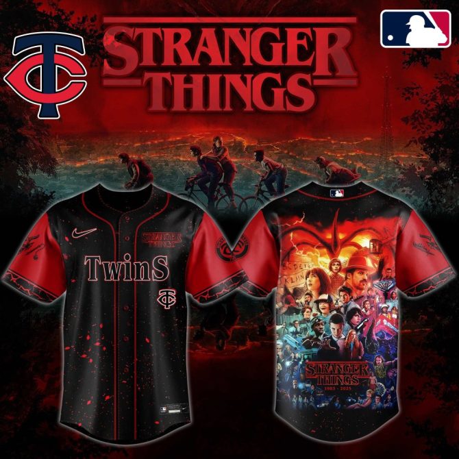 Exclusive Twins Stranger Things Baseball Jersey – Limited Edition Fan Gear