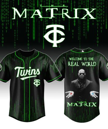 Matrix-Inspired Twins Baseball Jersey - Welcome To The Real World Experience!