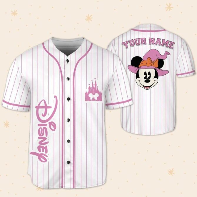 Custom Disney Baseball Jersey For Kids, Youth & Adults – Personalized With Your Name! - Image 6