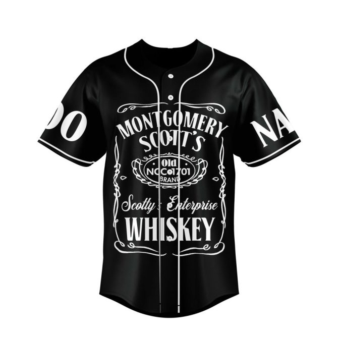 Custom Star-Themed Baseball Jersey - Personalized Name & Number Design - Image 2
