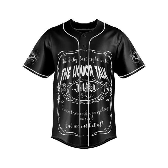 Jelly Roll & Morgan Wallen Tour 2023 Baseball Jersey - Limited Edition Music Fan Shirt - Image 2