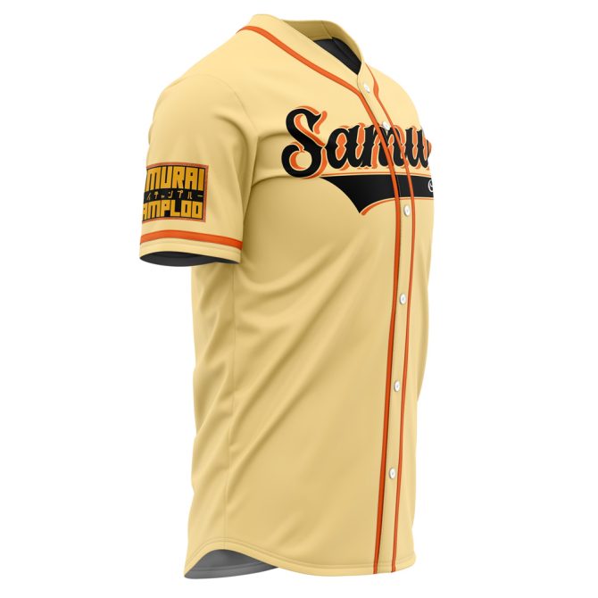 Samurai Champloo Baseball Jersey – Authentic Anime Apparel, Limited Edition - Image 2