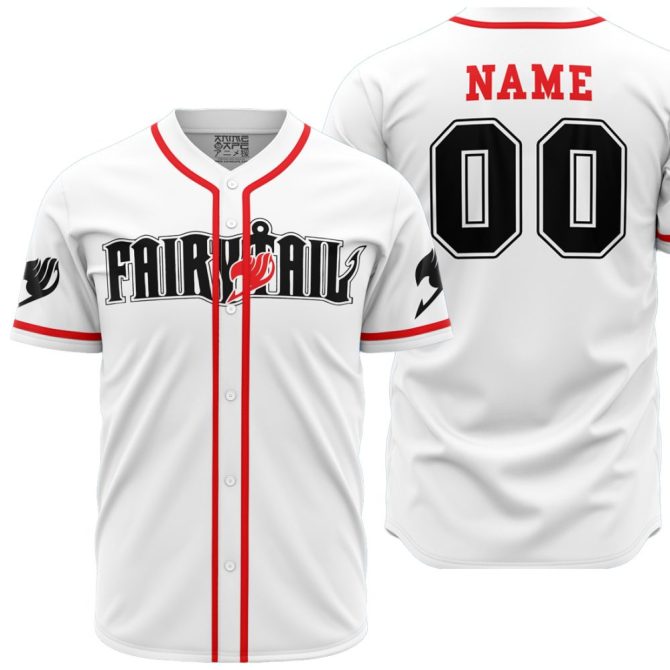 Customizable Anime-Inspired Baseball Jersey - Personalize Your Style!