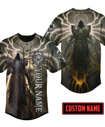Customize Your Style: Unique Hooded Warrior Baseball Jersey With Personalized Name - Perfect Gift!