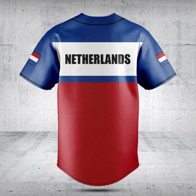 Customizable Patriotic Baseball Jersey – Personalize Your Style Now! - Image 2