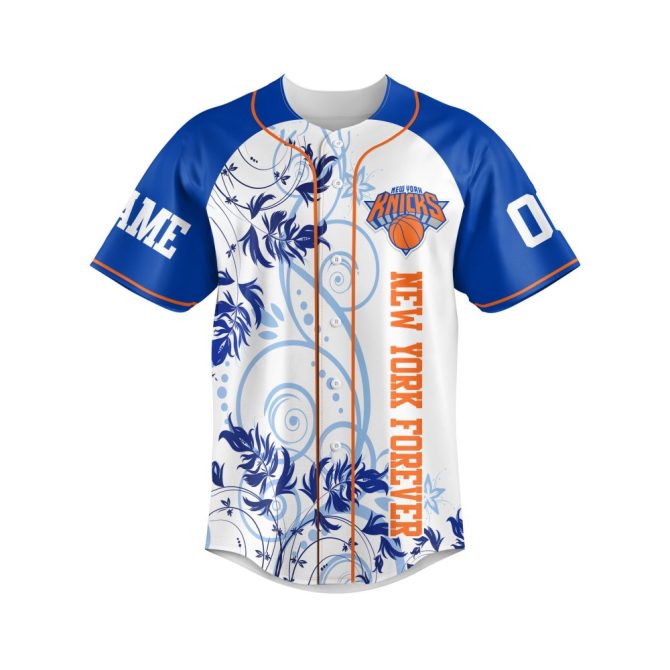 Custom New York Knicks Jersey - Personalized Name & Number, Unique Design - Image 2