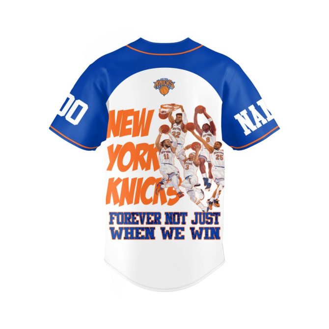 Custom New York Knicks Jersey - Personalized Name & Number, Unique Design - Image 3