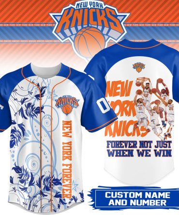 Custom New York Knicks Jersey - Personalized Name & Number, Unique Design
