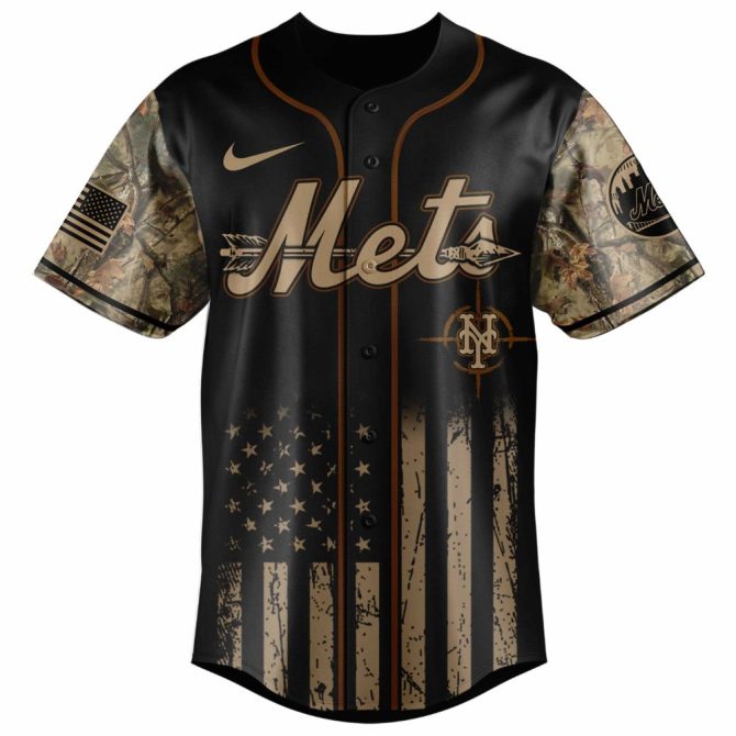 Exclusive Ny Mets Deer Hunt Camo Jersey – Perfect For Hunting Fans! - Image 2