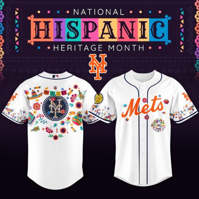 Celebrate Diversity: Limited Edition Mets Hispanic Heritage Jersey - Vibrant Design!