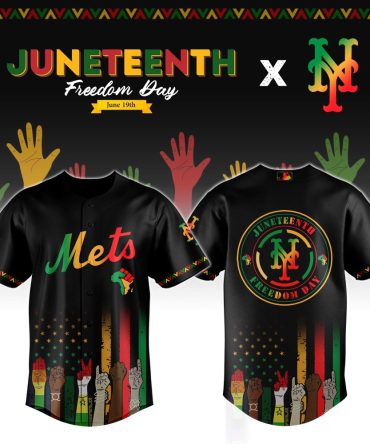 Celebrate Juneteenth In Style: Exclusive Mets Freedom Day Jersey - Limited Edition!