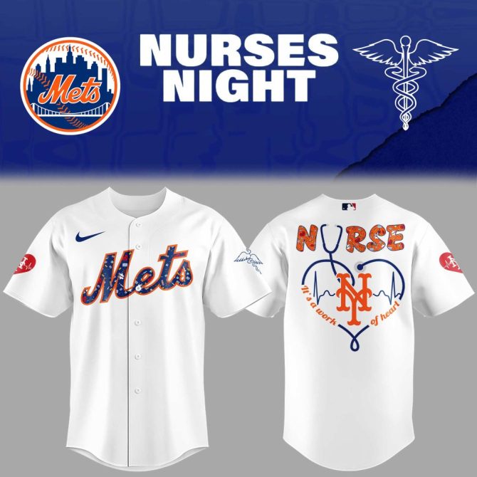 Celebrate Nurses Night With Exclusive Mets Jersey - Perfect Gift For Healthcare Heroes!
