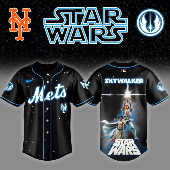 Exclusive Star Wars X Mets Jersey – Limited Edition Skywalker Design