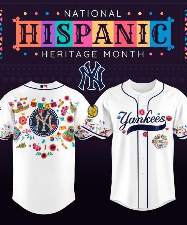 Celebrate National Hispanic Heritage Month With Yankees Limited Edition Jersey