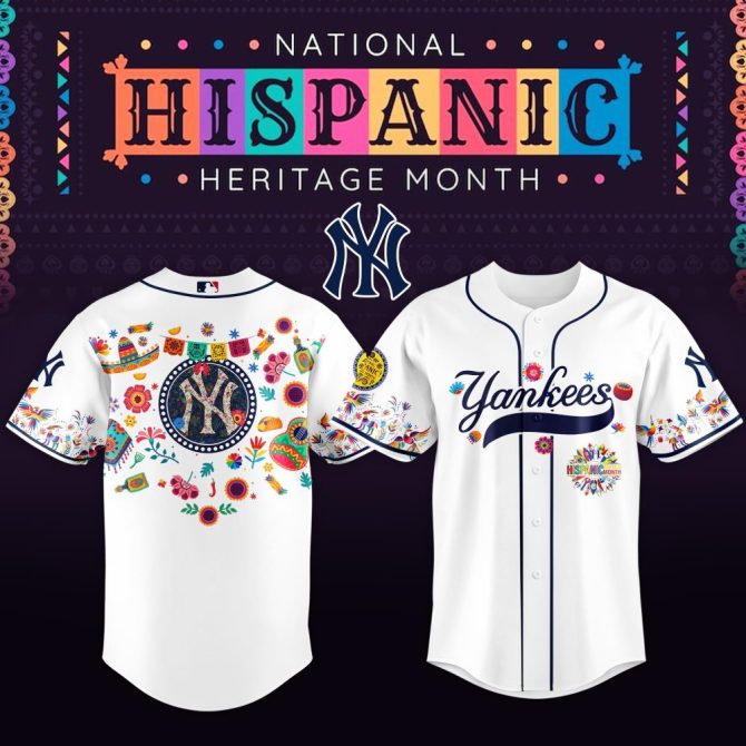 Celebrate National Hispanic Heritage Month With Yankees Limited Edition Jersey