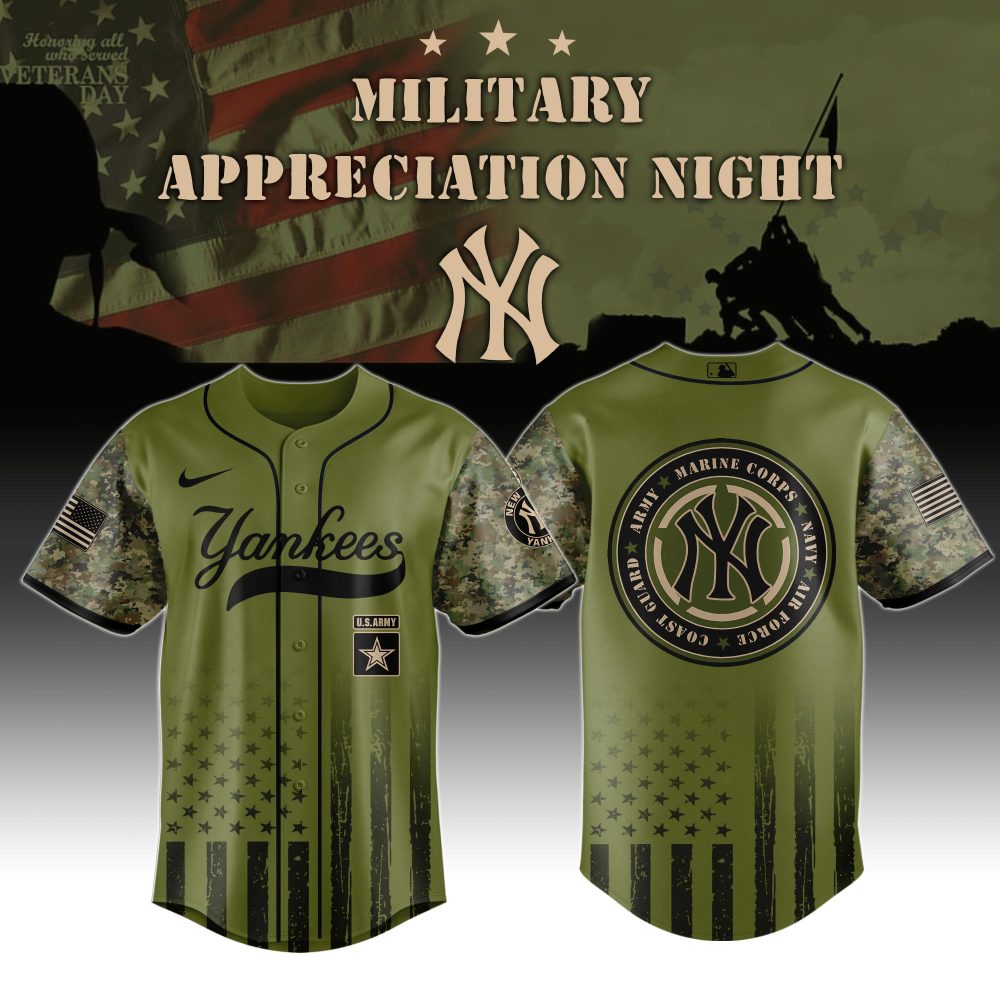 Yankees Military Appreciation Night Jersey - Honor Veterans In Style!