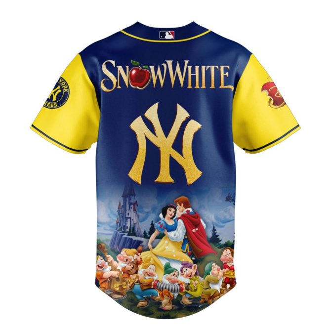 Exclusive Yankees Snow White Jersey – Disney Mlb Collection For Fans - Image 3