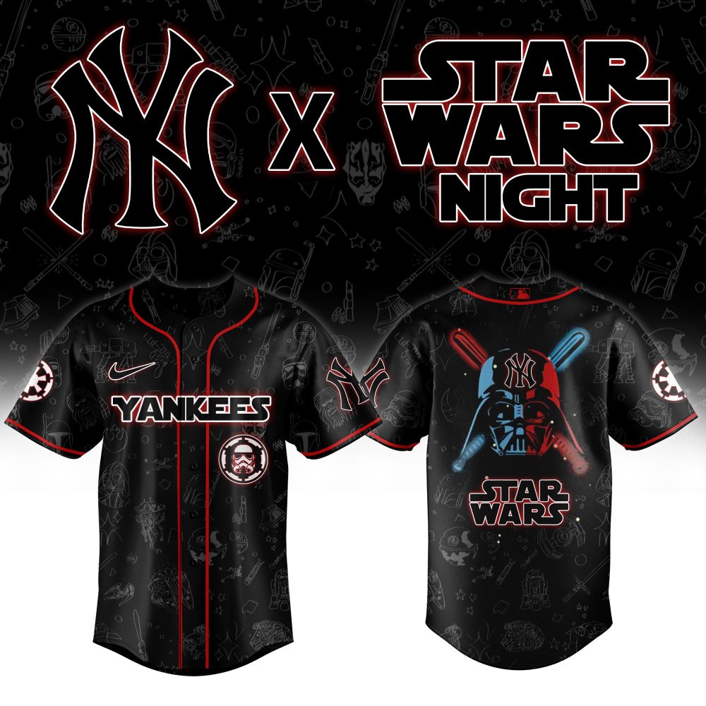 Limited Edition Yankees X Star Wars Jersey – Perfect For Fans! - Image 2