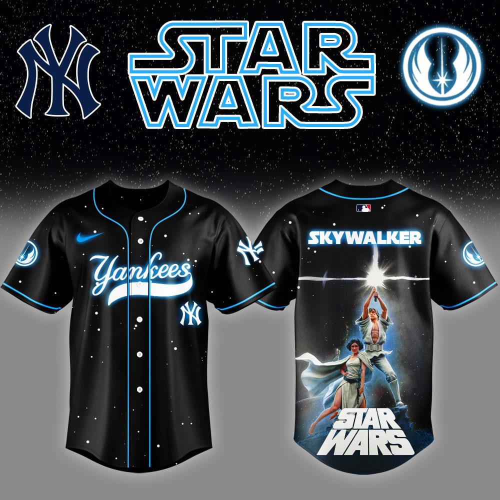 Star Wars Yankees Jersey - Limited Edition Skywalker Baseball Shirt