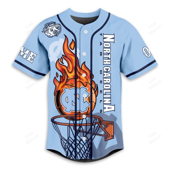 Customize Your Own North Carolina Tar Heels Jersey - Personalized Name & Number - Unique Fan Gear - Image 2
