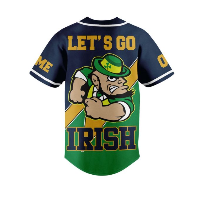 Custom Notre Dame Fighting Irish Jersey - Personalize With Your Name & Number! - Image 3