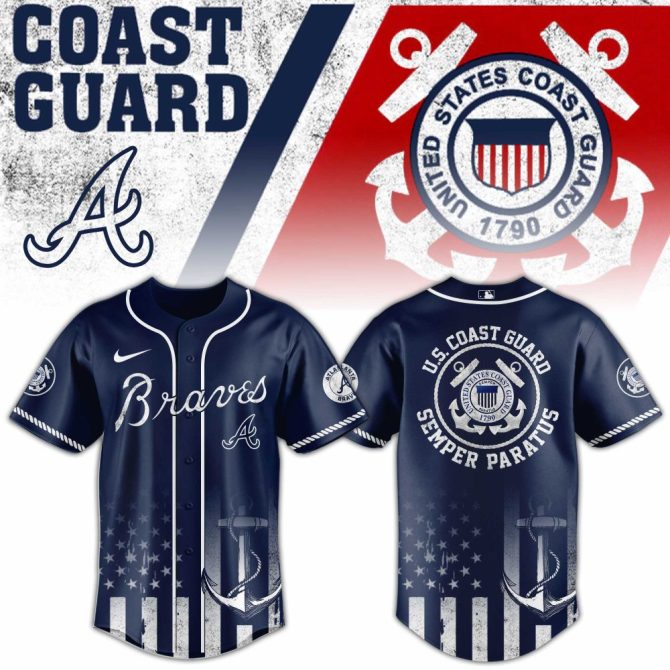 Exclusive Braves Coast Guard Tribute Jersey - Honor The Heroes In Style!